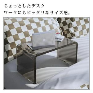 ローテーブル センターテーブル アクリル製 ア...の詳細画像2