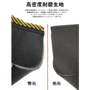 腰袋 1/2段 工具入れ 釘袋 バネ式開閉 着...の詳細画像4