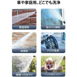 【特に強力】高圧洗浄ノズル 電源不要 洗車 ホ...の詳細画像3