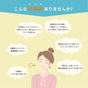製氷皿 シリコン ふた付き シリコン冷凍トレー...の詳細画像1