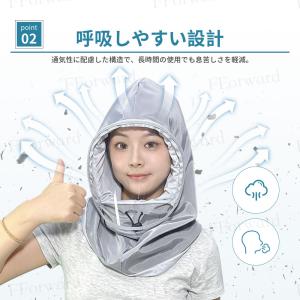 ★新品応援P10倍★火山灰ガード頭巾 一体型 ...の詳細画像5