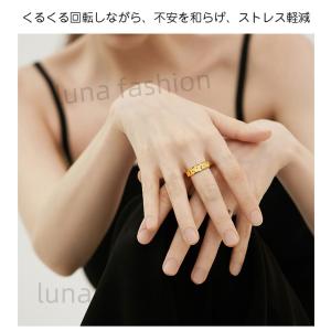 ストレス解消リング 指輪 リング レディース ...の詳細画像4