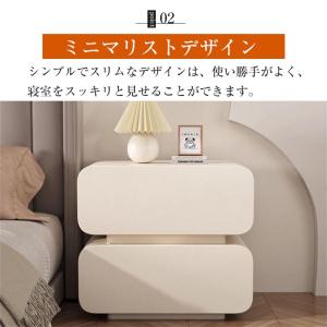 サイドテーブル ナイトテーブル ベットサイドテ...の詳細画像5