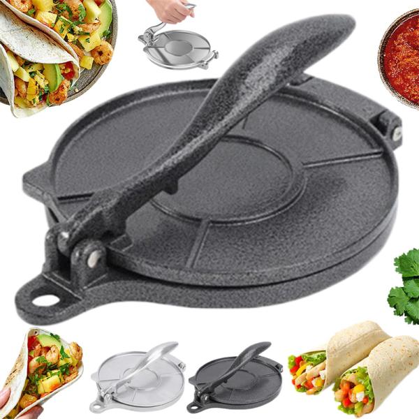 トルティーヤプレス タコス プレス機 キッチン用品 調理具 自家製トルティーヤパイ耐熱皿 高耐久 タ...