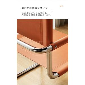 ダイニングチェア 北欧 フェイクレザー ステン...の詳細画像4