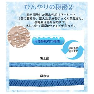 2025年モデル 冷却タオル アイススカーフ ...の詳細画像2