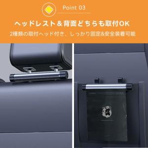 ゴミポケット収納 ローラー式 車載 隠し 省ス...の詳細画像5