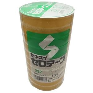 セキスイ セロテープ10P NO.252 18X35m - 最安値・価格比較 - Yahoo