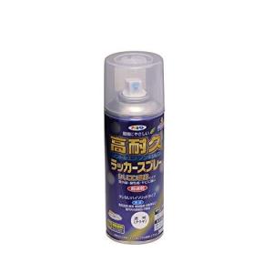 アサヒペン 高耐久ラッカースプレー 300ML クリヤの商品画像