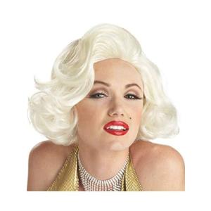 マリリンモンロー コスプレ かつら ウィッグ 大人 女性 レディース ブロンド 仮装 変装 グッズの商品画像