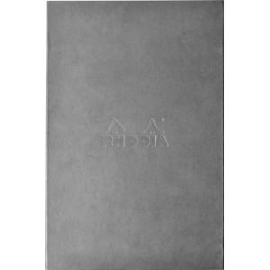 ロディア ハードカバー No.16 方眼罫 cf-rdhc16bk 15.2x21.8cm カバー:ブラック、メモ帳:オレンジの商品画像