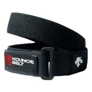 DESCENTE (デサント) 肘サポーター KOUNOE BELT コウノエベルト ブラック DAT-8102 Sサイズ 左右兼用 1本入りの商品画像