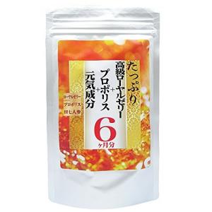 ナチュラルビューティー たっぷり高級ローヤルゼリー+プロポリス+元気成分 6ヵ月分 90.0g (250mg×360粒)の商品画像