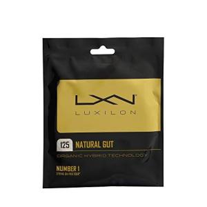 LUXILON (ルキシロン) テニス ストリング ガット NATURAL GUT 125 (ナチュラルガット 125) ナチュラル WRZ949125の商品画像