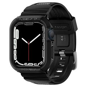 Spigen Apple Watch バンド Series 7 45mm/44mm 一体型 ケース カバー 耐衝撃 PC TPU 二重構造 スポーの商品画像