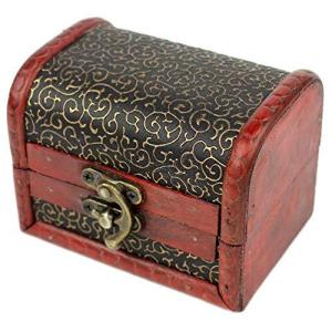 Anberotta ジュエリーボックス コスメ メイクボックス 小物入れ 化粧品 木製 アンティーク調 ケース 宝石箱 収納箱 アクセサリー インテリの商品画像