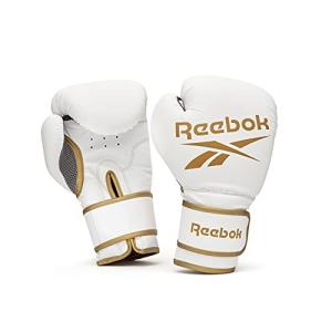 リーボック (Reebok) ボクシンググローブ 10オンス ゴールド/ホワイト 通気性 T259-RSCB-12010GD-10の商品画像