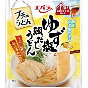 エバラ プチッとうどん ゆず塩鯛だしうどん 21g×4個入 ×6袋の商品画像