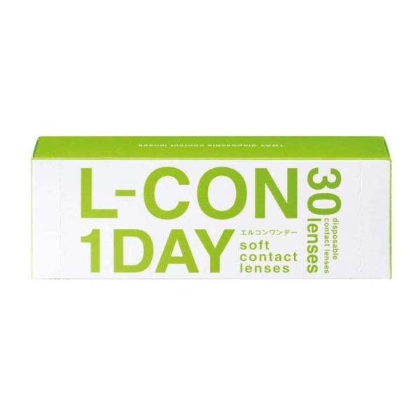 コンタクト エルコンワンデー L-con 1DAY 度あり 30枚 コンタクトレンズ