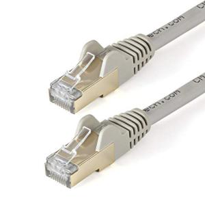 StarTech.com Cat6a LANケーブル 1.5m グレー ツメ折れ防止RJ45コネクタ 10ギガビット対応カテゴリー6aケーブ｜10001