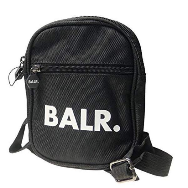 ボーラー BALR ショルダーバッグ B10035 ブラック メンズ レディース ナイロン ロゴ ブ...