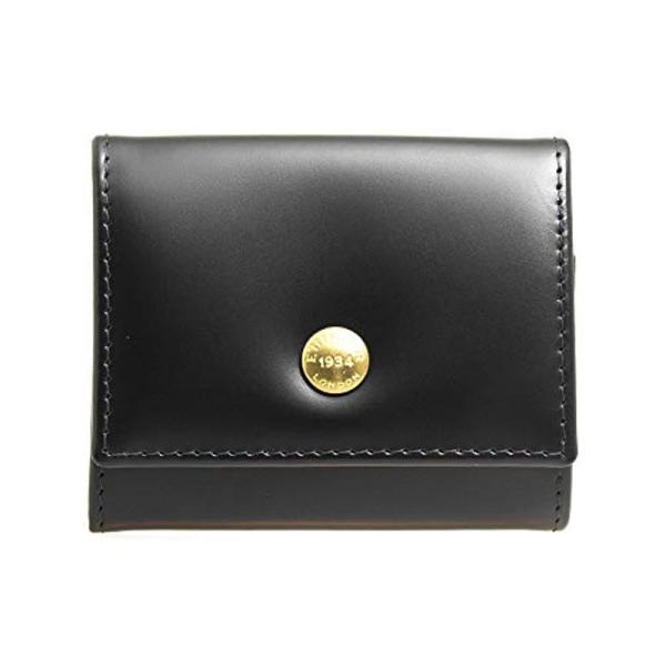 エッティンガー コインケース(小銭入れ) ブラック COIN PURSE BRIDLE HIDE C...