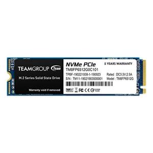 TEAMGROUP(チームグループ) MP33 512GB SLC キャッシュ 3D NAND TLC NVMe 1.3 PCIe Gen3