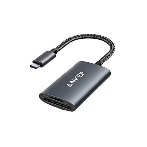 Anker USB-C PowerExpand 2-in-1 SD 4.0 カードリーダー SDXC...