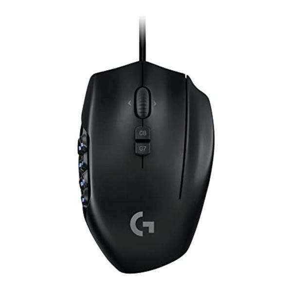 Logicool G ロジクール G ゲーミングマウス 有線 G600t MMO ゲーム用 20ボタ...