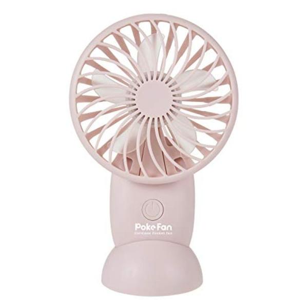 スリーアップ 充電式ポケットファン「Poke Fan」 ピンク HD-T1913PK