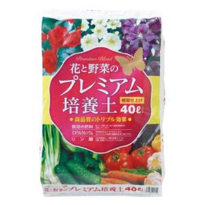 瀬戸ヶ原花苑 花と野菜のプレミアム培養土 40L｜10001