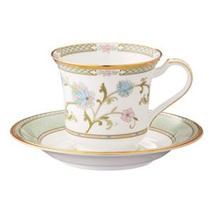 Noritake ノリタケ アメリカン カップ & ソーサー 220cc ヨシノ グリーン ボーンチャイナ Y59589/9983