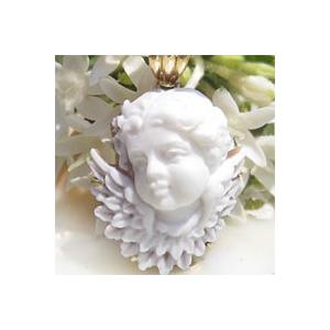 CAMEO（カメオ） Pietro Simonelli作 シェルカメオ K18 ペンダント