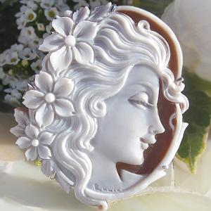 CAMEO（カメオ） リパ最新作 Marcello Ripa作 サードニクスシェル K18