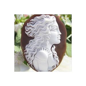 CAMEO（カメオ） Franco Scala作 シェル カメオ /ルース 大型作品