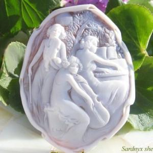 CAMEO（カメオ） 希少な3層彫り シェルカメオ Massimo Balzano作