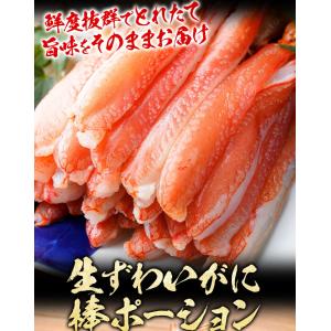 蟹 カニ ズワイガニ ポーション かに 生 ズワイガニ ポーション カニポーション 刺身 約1kg  ニッスイ 送料無料 ずわい 生 カニ鍋 かに鍋｜1001000