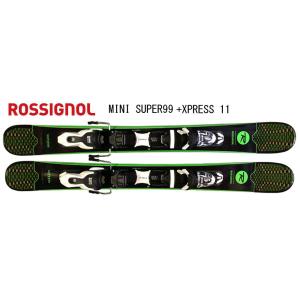 ロシニョール 18-19  MINI SUPER 99　ロシニョールショートスキー（99ｃｍ）+LOOK