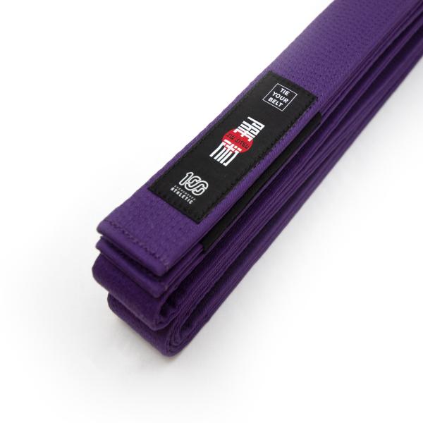 【 柔術 JIU-JITSU 】 100A BJJ BELT *PURPLE ／ ワンハンドレッド ...