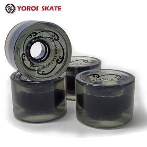 YOROI TUZUMI WHEEL SET 69×50ｍｍ SHR82A オフセットタイプ ヨロイ ロンスケウィール ツヅミウィールセット ロングスケートボード ロンスケ サーフスケート｜100manvolt