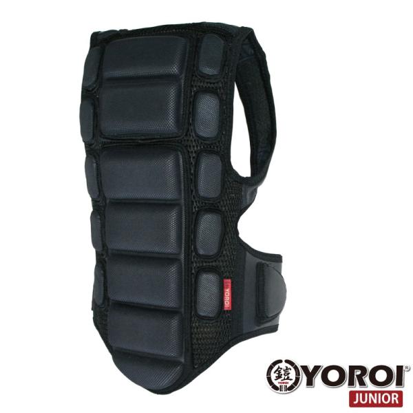 YOROI WAKA KID'S BACK BONE 穴あきパッドでオールシーズン使える ヨロイ鎧 ...