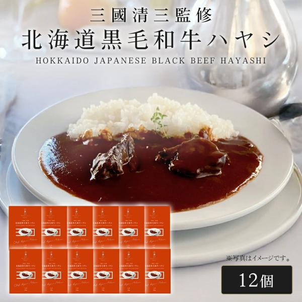 三國シェフ監修 北海道黒毛和牛ハヤシ[180g／1人前×12個] 三國清三 レシピ   レトルト M...