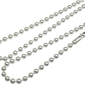 ネックレス メンズ シルバー925 ボールチェーン 40cm 6mm シルバー