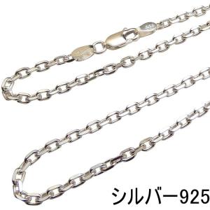 極太 燻し加工 ネックレス メンズ シルバー925 ロールチェーン 50cm4