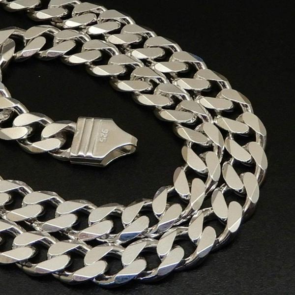 ネックレス メンズ シルバー925 喜平ネックレス 50cm 8mm 太い メンズネックレス シルバ...