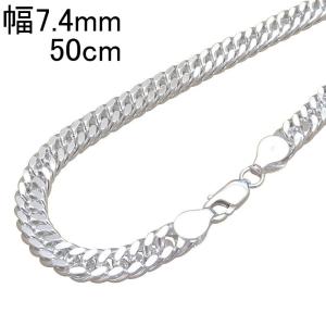 TRIDEA JEWELRY シルバー ネックレス 喜平 12面 トリプル 50cm