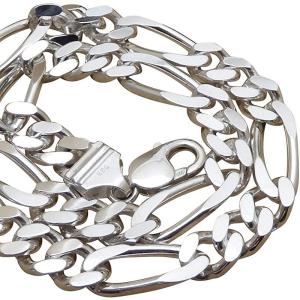 超 極太 メンズ ネックレス チェーン シルバー925 45cm 幅10mm