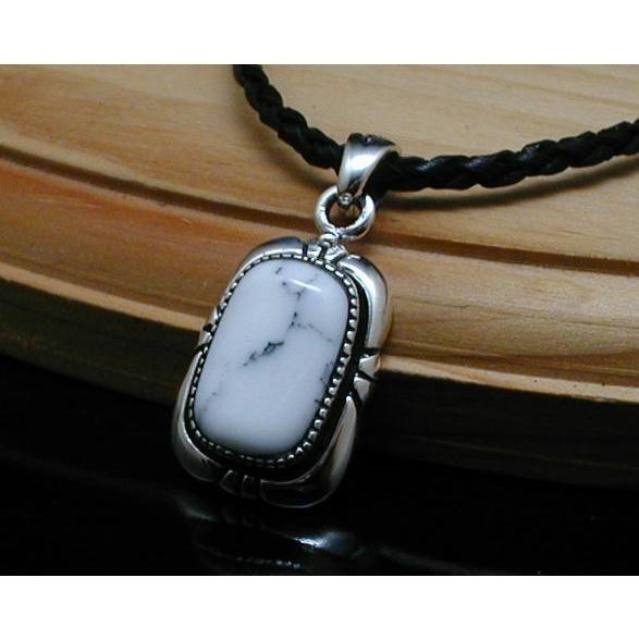 ターコイズ ネックレス メンズ シルバー ペンダントトップ シルバーネックレス メンズ シルバー92...