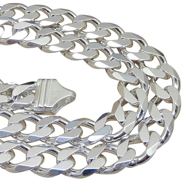 ネックレス メンズ シルバー925 喜平ネックレス 45cm 9.2mm 極太 メンズネックレス シ...