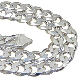 喜平ネックレス シルバー 喜平チェーン シルバー925 6面ダブル 20g